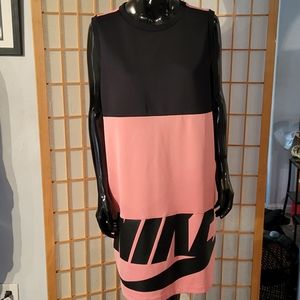 Womens Nike Pink and Black Dress